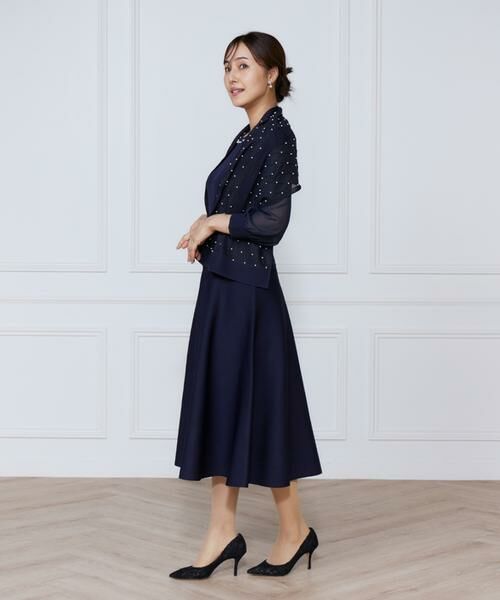 INED / イネド マフラー・ショール・スヌード・ストール | シアーアーガイルパールショール | 詳細9