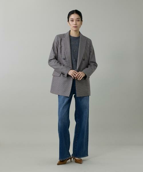 INED / イネド テーラードジャケット | 定番ダブルブレストジャケット | 詳細2