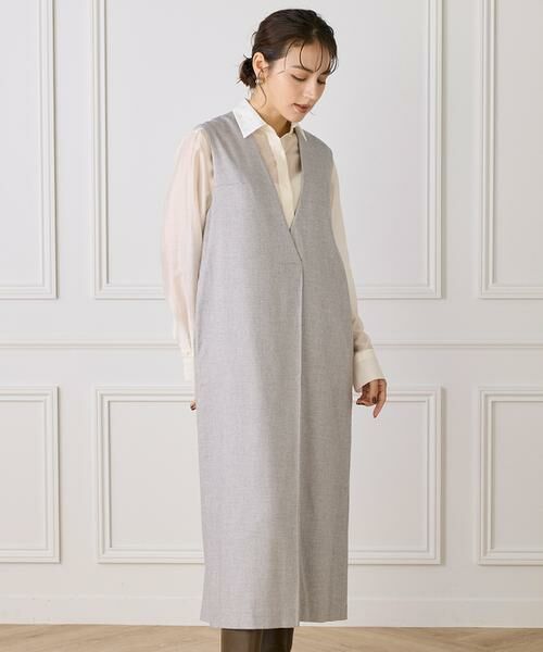 INED / イネド ロング・マキシ丈ワンピース | コクーンワンピース | 詳細4