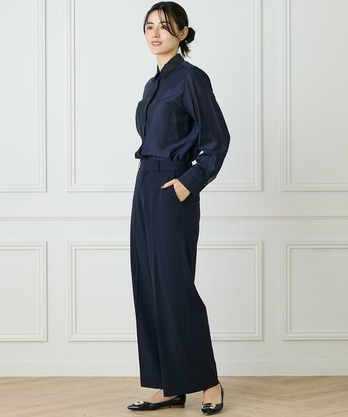 INED / イネド その他パンツ | 《大きいサイズ》セミワイドパンツ | 詳細11