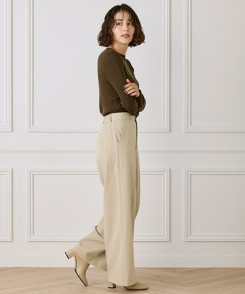 INED / イネド その他パンツ | 《大きいサイズ》セミワイドパンツ | 詳細16