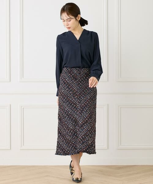 INED / イネド シャツ・ブラウス | Vネックブラウス | 詳細9