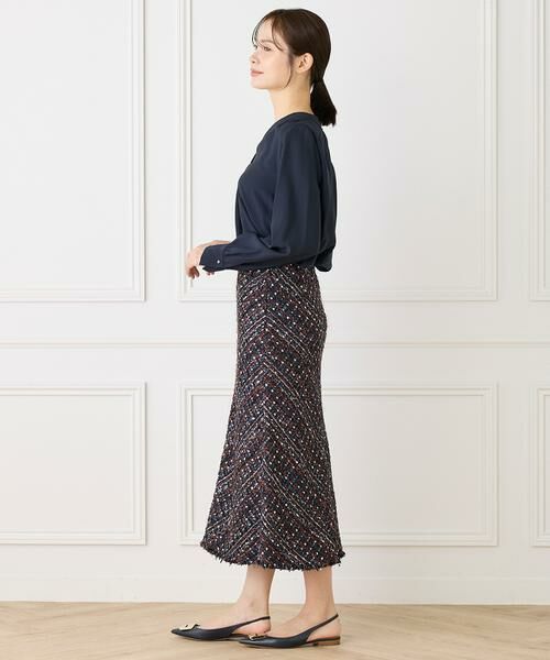 INED / イネド シャツ・ブラウス | 《大きいサイズ》Vネックブラウス | 詳細10