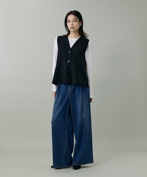 INED / イネド Tシャツ | クルーネックテレコカットソー | 詳細2