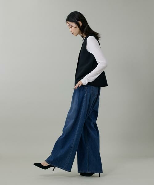 INED / イネド Tシャツ | クルーネックテレコカットソー | 詳細3