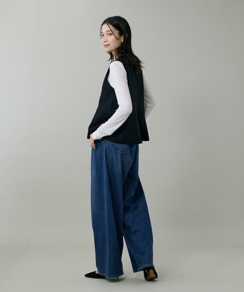 INED / イネド Tシャツ | クルーネックテレコカットソー | 詳細4