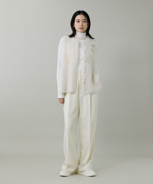 INED / イネド Tシャツ | ハイネックロングTシャツ | 詳細6