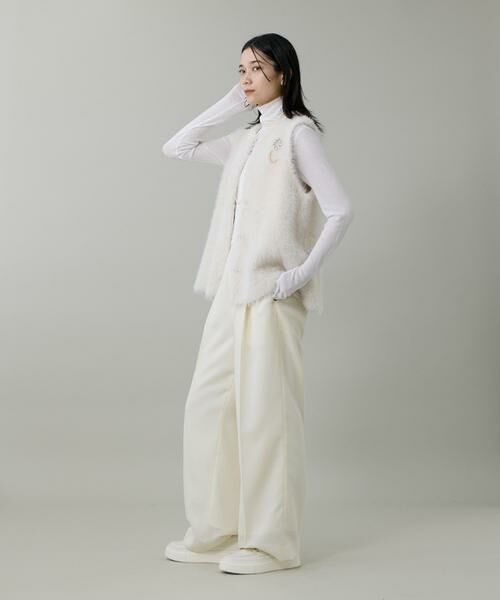 INED / イネド Tシャツ | ハイネックロングTシャツ | 詳細7