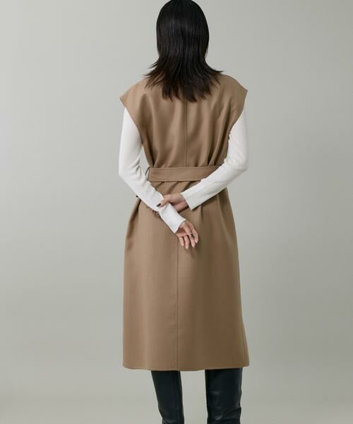 INED / イネド ベスト | ダブルフェイス2WAYロングジレ | 詳細12