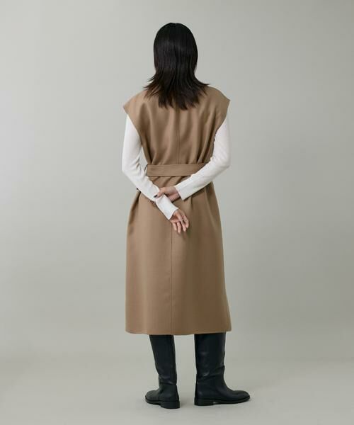 INED / イネド ベスト | ダブルフェイス2WAYロングジレ | 詳細4