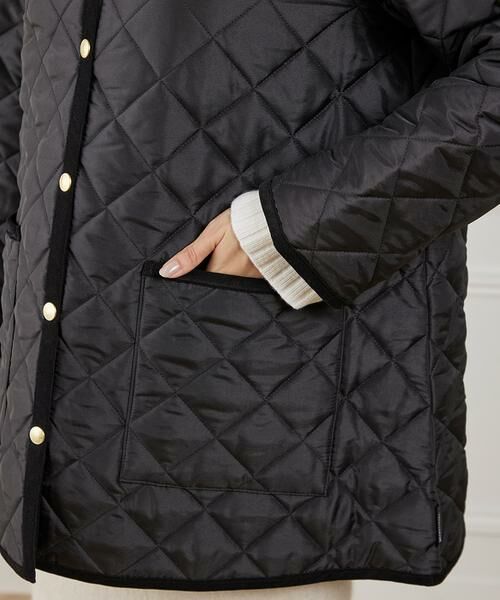 INED / イネド ブルゾン | 《Traditional Weatherwear》キルティングコート　ARKLEY A-LINE MIDDLE | 詳細10