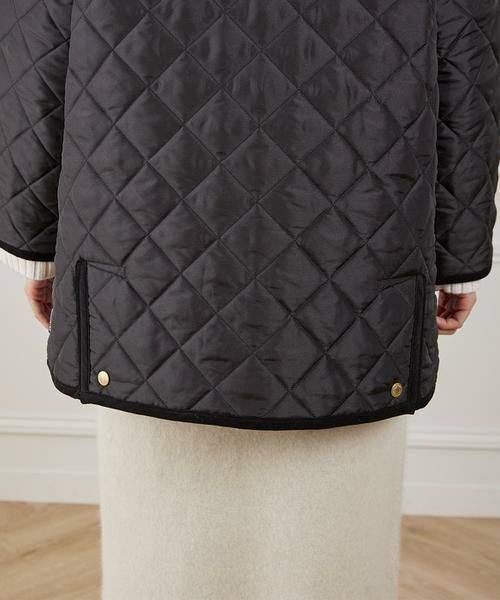 INED / イネド ブルゾン | 《Traditional Weatherwear》キルティングコート　ARKLEY A-LINE MIDDLE | 詳細13