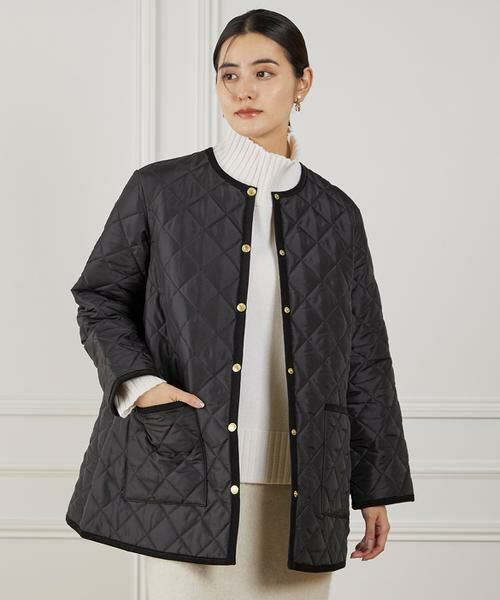 INED / イネド ブルゾン | 《Traditional Weatherwear》キルティングコート　ARKLEY A-LINE MIDDLE | 詳細2