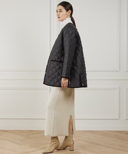 INED / イネド ブルゾン | 《Traditional Weatherwear》キルティングコート　ARKLEY A-LINE MIDDLE | 詳細4