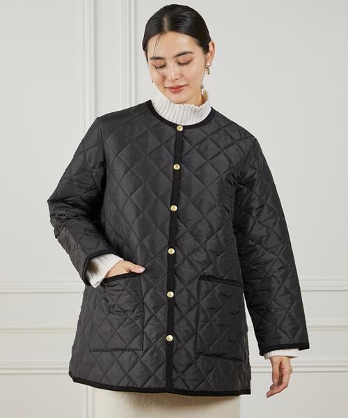 INED / イネド ブルゾン | 《Traditional Weatherwear》キルティングコート　ARKLEY A-LINE MIDDLE | 詳細6