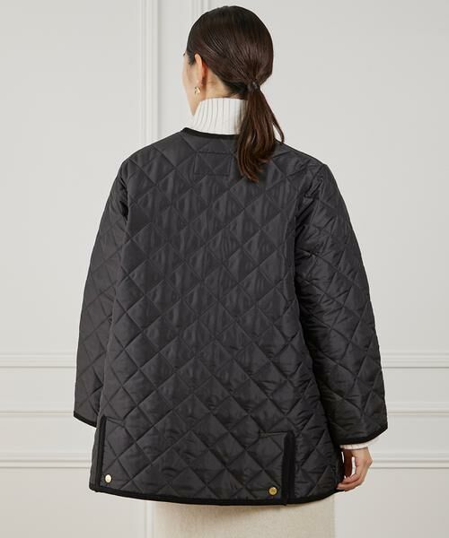 INED / イネド ブルゾン | 《Traditional Weatherwear》キルティングコート　ARKLEY A-LINE MIDDLE | 詳細8