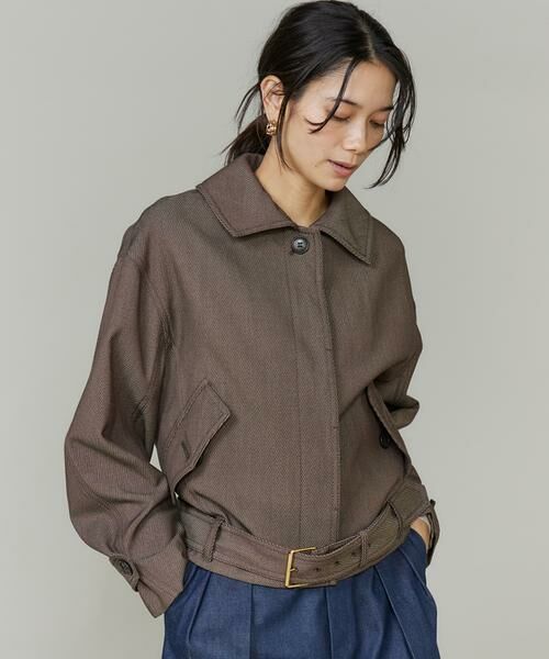 INED / イネド ブルゾン | 《三尋木奈保コラボ・Oggi12月号掲載》カーヴィブルゾン《WEB・POPUP限定カラー》 | 詳細2