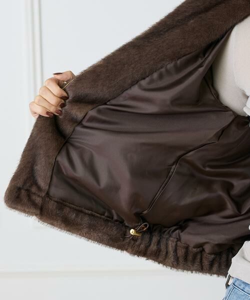 INED / イネド その他アウター | エコファーブルゾン | 詳細15