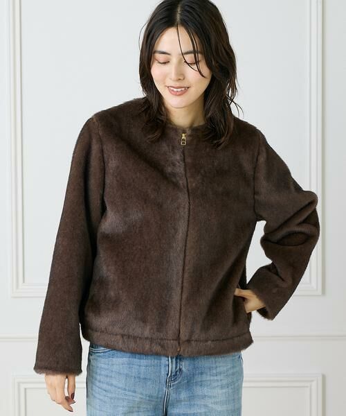 INED / イネド その他アウター | エコファーブルゾン | 詳細5