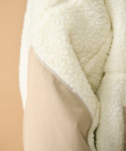 INED / イネド ダウンジャケット・ベスト | 《Cape HEIGHTS×TAION》 リバーシブルボアジャケット | 詳細10