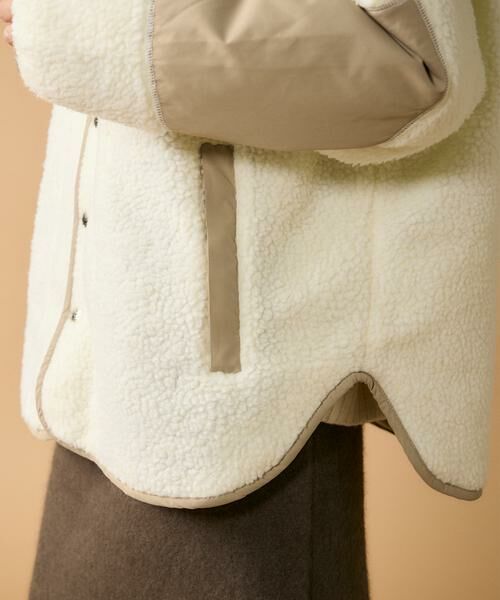 INED / イネド ダウンジャケット・ベスト | 《Cape HEIGHTS×TAION》 リバーシブルボアジャケット | 詳細11
