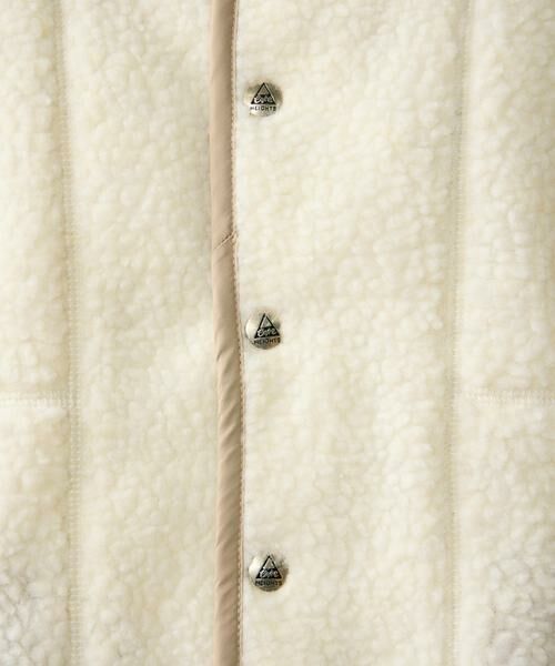 INED / イネド ダウンジャケット・ベスト | 《Cape HEIGHTS×TAION》 リバーシブルボアジャケット | 詳細13