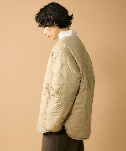 INED / イネド ダウンジャケット・ベスト | 《Cape HEIGHTS×TAION》 リバーシブルボアジャケット | 詳細15