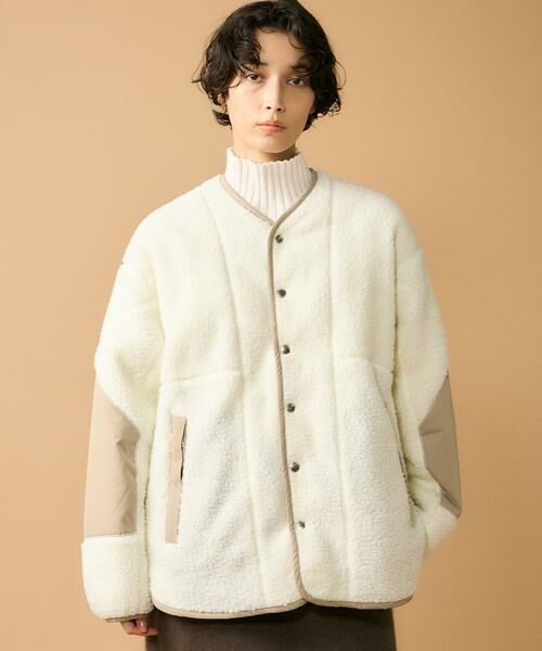 INED / イネド ダウンジャケット・ベスト | 《Cape HEIGHTS×TAION》 リバーシブルボアジャケット | 詳細2