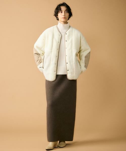 INED / イネド ダウンジャケット・ベスト | 《Cape HEIGHTS×TAION》 リバーシブルボアジャケット | 詳細5