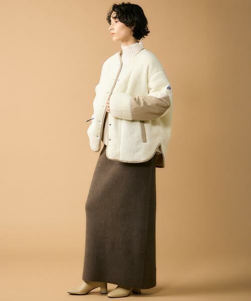 INED / イネド ダウンジャケット・ベスト | 《Cape HEIGHTS×TAION》 リバーシブルボアジャケット | 詳細6