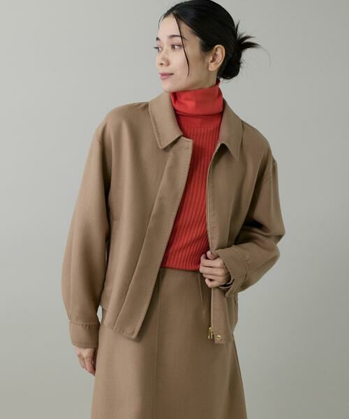 INED / イネド ブルゾン | 《大きいサイズ》ダブルフェイスブルゾン | 詳細1