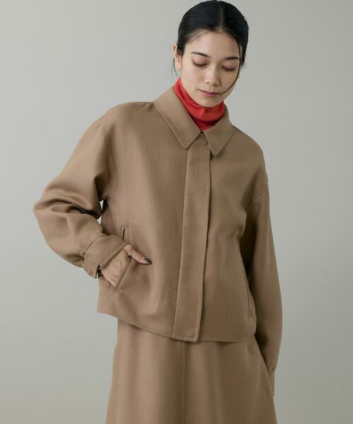 INED / イネド ブルゾン | 《大きいサイズ》ダブルフェイスブルゾン | 詳細12