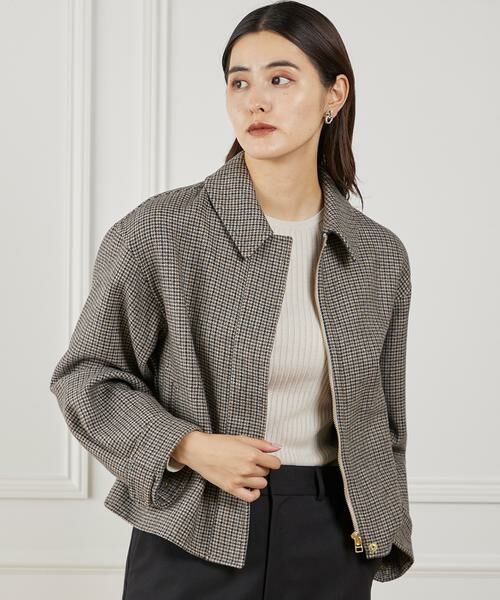 INED / イネド ブルゾン | 《大きいサイズ》ダブルフェイスブルゾン | 詳細6