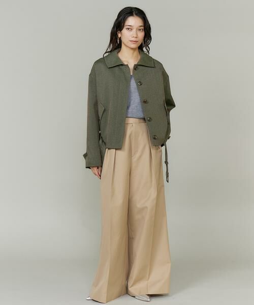 INED / イネド ブルゾン | 《大きいサイズ》カーヴィブルゾン《三尋木奈保コラボ/Oggi12月号掲載/WEB・POPUP限定カラー》 | 詳細12