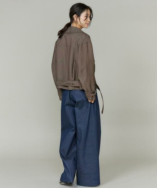 INED / イネド ブルゾン | 《大きいサイズ》カーヴィブルゾン《三尋木奈保コラボ/Oggi12月号掲載/WEB・POPUP限定カラー》 | 詳細6