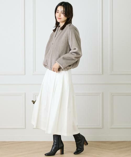 INED / イネド その他アウター | 《大きいサイズ》エコファーブルゾン | 詳細9