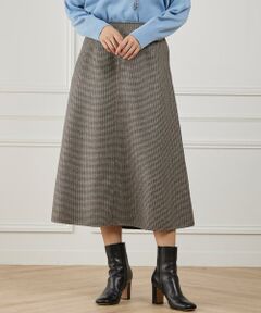 INED / イネド ロング・マキシ丈スカート | ダブルフェイスAラインスカート