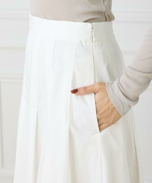 INED / イネド ミニ・ひざ丈スカート | タックプリーツスカート | 詳細11