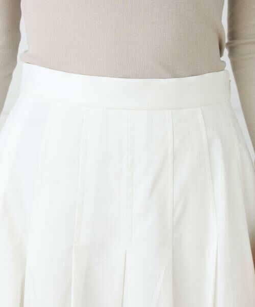 INED / イネド ミニ・ひざ丈スカート | 《大きいサイズ》タックプリーツスカート | 詳細10