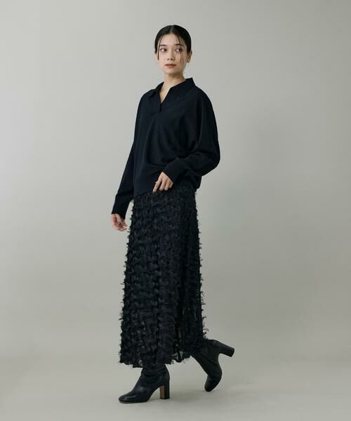 INED / イネド ニット・セーター | ポロ衿ドルマンニット　 | 詳細11