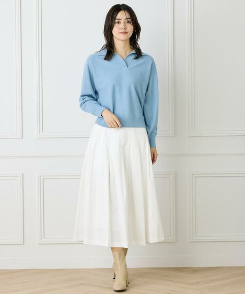 INED / イネド ニット・セーター | ポロ衿ドルマンニット　 | 詳細2