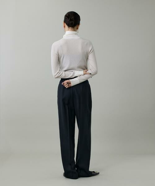 INED / イネド ニット・セーター | リブタートルニット《Cuoo》 | 詳細11