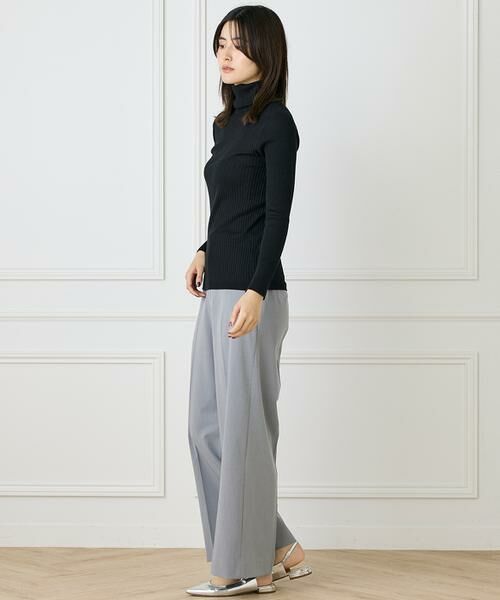 INED / イネド ニット・セーター | リブタートルニット《Cuoo》 | 詳細3