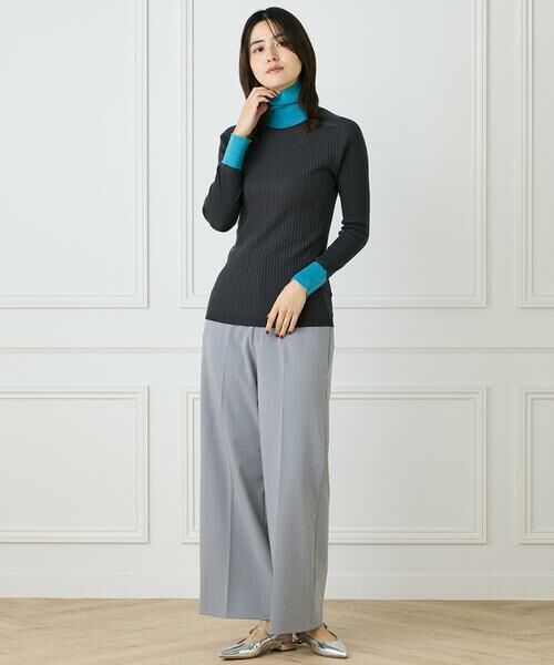 INED / イネド ニット・セーター | リブタートルニット《Cuoo》 | 詳細4