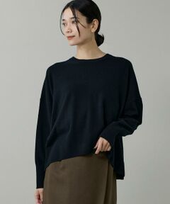 INED / イネド ニット・セーター | 《大きいサイズ》クルーネックプルオーバーニット