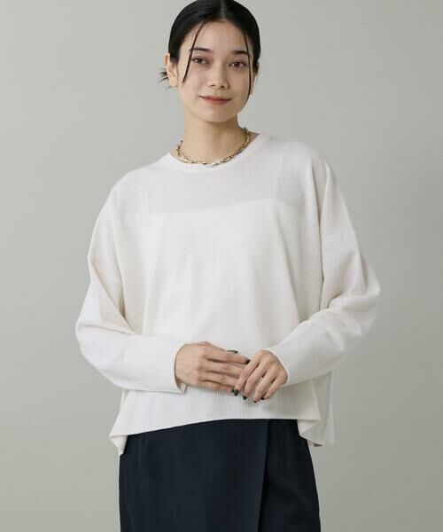 INED / イネド ニット・セーター | 《大きいサイズ》クルーネックプルオーバーニット | 詳細1