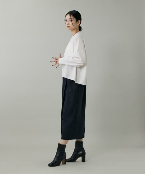 INED / イネド ニット・セーター | 《大きいサイズ》クルーネックプルオーバーニット | 詳細3