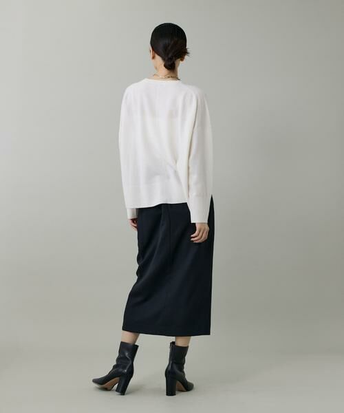 INED / イネド ニット・セーター | 《大きいサイズ》クルーネックプルオーバーニット | 詳細4