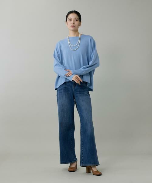 INED / イネド ニット・セーター | 《大きいサイズ》クルーネックプルオーバーニット | 詳細6