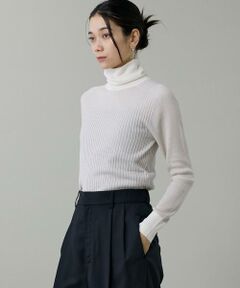 INED / イネド ニット・セーター | 《大きいサイズ》リブタートルニット《Cuoo》